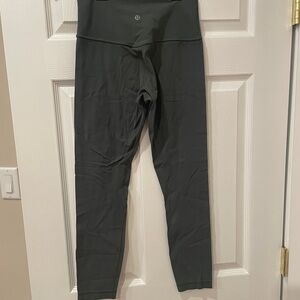 Green Lululemon Align Leggings